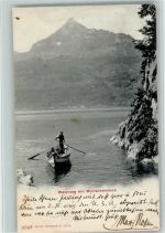 Mürtschenstock 1905 - Walensee mit Mürtschenstock