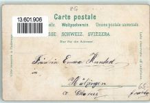 6330 Cham Gebrauchsspuren Milchfabrik Schloss Kapelle St. Andree Lithographie