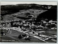 2108 Couvet - et les Usines Dubied Flugaufnahme