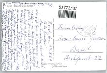 3984 Fiesch - Bahnhof , Ernen , Marke entfernt