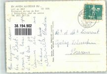 1070 Puidoux 1962 Foto AK Fliegeraufnahme Gasthaus du Lac de Bret