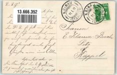 9622 Krinau 1911 Foto AK Pension Wälle z.Auli