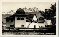 8243 Altdorf SH Foto AK Schießstand Schützenhaus