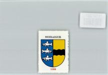 2103 Noiraigue - Vignette Wappen Kaffee Hag ca 1920-1940 Noiraigue