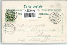 5630 Muri AG 1899 BOAKC Lithographie Käserei Gasthaus Zum Löwen Zum Adler Gebrauchsspuren, bitte Scan genau beachten!