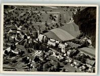 8374 Dussnang Foto AK Fliegeraufnahme Kurhaus Kirche