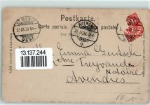 1580 Avenches 1898 Gebrauchsspuren Ort lt. Stempel