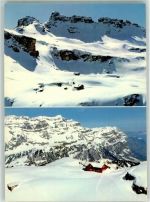 Leglerhütte 1980 Winter Hüttenstempel