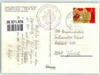 Leglerhütte 1980 Winter Hüttenstempel