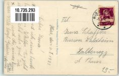 3132 Riggisberg 1933 Foto AK Krankenhaus