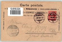 1510 Moudon 1898 Lithographie