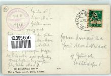 Silvretta 1928 - Stempel Schweizer Alpen Club Silvrettahaus Section St. Gallen