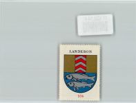 2525 Le Landeron - Vignette Wappen Kaffee Hag ca 1920-1940
