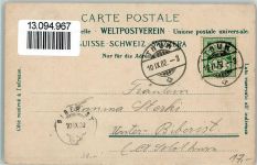3600 Thun 1902 - Strasse in Thun