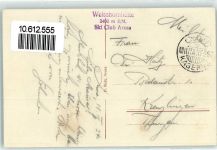 Weisshornhütte - Hüttenstempel Feldpost Kaserne Chur