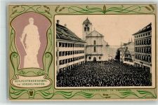 Vögelinsegg Prägedruck Schlachtendenkmal Landsgemeinde Passepartout Chocolat Maestrani