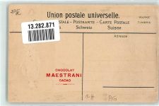 Vögelinsegg Prägedruck Schlachtendenkmal Landsgemeinde Passepartout Chocolat Maestrani