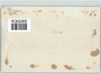 3600 Thun Gebrauchsspuren Ort handschriftlich