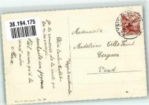 1854 Leysin 1946 Foto AK Winter Viadukt