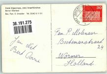 3862 Innertkirchen 1972 Foto AK Hotel Alpenrose