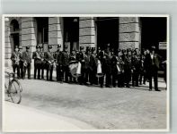 8592 Uttwil Foto AK Uniform Musikverein Ort handschriftlich