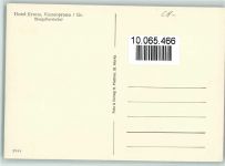 7603 Vicosoprano - Hotel Krone mit Innenansicht des Bergellerstube Foto ca 1965 AK