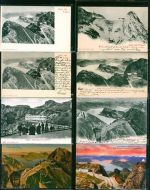 Pilatus Kulm Lot mit 22 AK, 1900-1947; gute Erhaltung, teils gelaufen Sammlung Schweiz Posten 21 bis 100 AK