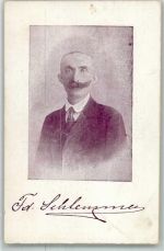 8213 Neunkirch 1918 Autograph Portrait Ferdinand Schlemmer