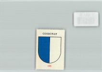 1304 Cossonay-Ville - Vignette Wappen Kaffee Hag ca 1920-1940