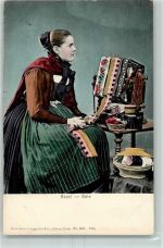 4000 Basel Bâle - Trachtenmädchen