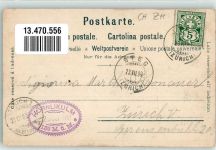 Hörnli 1900 Lithographie Säntis Gruppe