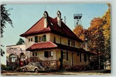 4145 Gempen - Gasthof Gempenfluh beliebtester Aussichtspunkt Basel Käfer Oldtimer