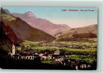 7515 Sils/Segl Baselgia 1912 - Albulabahn Sils mit Thusis