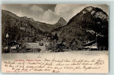 1880 Les Plans-sur-Bex 1901 - Pension Tanner