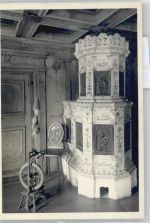 7500 St. Moritz - Engadiner Haus, Kachelofen, Engadiner Museum