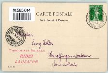 1865 Les Diablerets Ormont-Dessus Künstlerkarte Kapelle sign. Meltzer