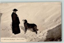 Hospiz Großer Sankt Bernhard Pass - Avant le Depart hiver