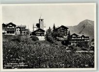 7064 Tschiertschen 1940 Foto AK Kirche