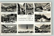 3954 Leukerbad Loèche-les-Bains - Schwebebahn Kapelle Birchen Daubensee