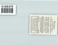 1073 Savigny La Claie-aux-Moines - Vignette Wappen Kaffee Hag ca 1920-1940 Tannenbaum