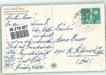 3925 Grächen 1965 Foto AK Seilbahn Hannigalp