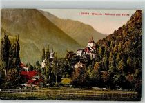 3752 Wimmis Foto AK Schloss Kirche