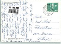 2316 Les Ponts-de-Martel Martel-Dernier 1966 Foto AK Fliegeraufnahme