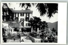 6906 Castagnola-Cassarate Foto AK Carlton Hotel Villa Moritz
