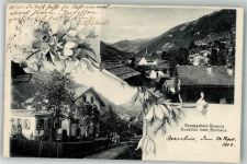 Somvix 1913 Foto AK Hotel Kurhaus