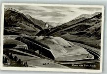 Airolo Fort Airolo Militär Schweiz Künstlerkarte