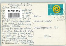 4537 Wiedlisbach 1962 Foto AK Dorfszene