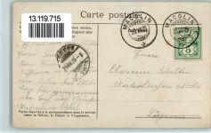 2532 Magglingen Macolin Gebrauchsspuren 1905 Hotel Bellevue