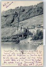 1820 Territet - Grand Hotel, Standseilbahn, Glion, Funiculaire