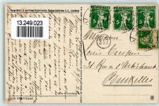 5600 Lenzburg Künstlerkarte Das Prättigäu sign. Carl Zweifel